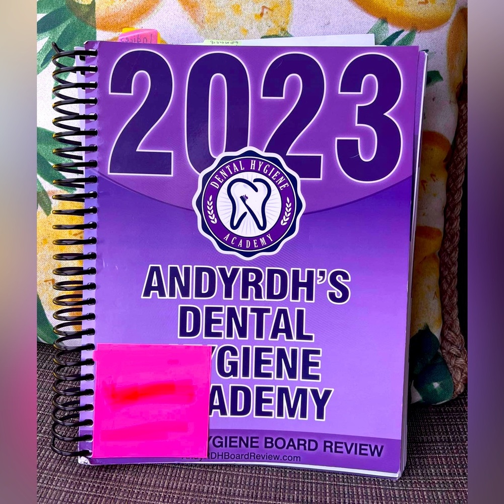 Dental Hygiene review book. Andy rdh